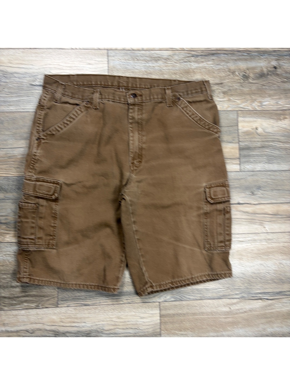 Dickies workwear carpenter brown cargo shorts